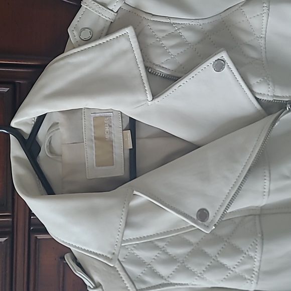 Michael Kors Leather Moto Jacket--Small - Picture 5 of 5